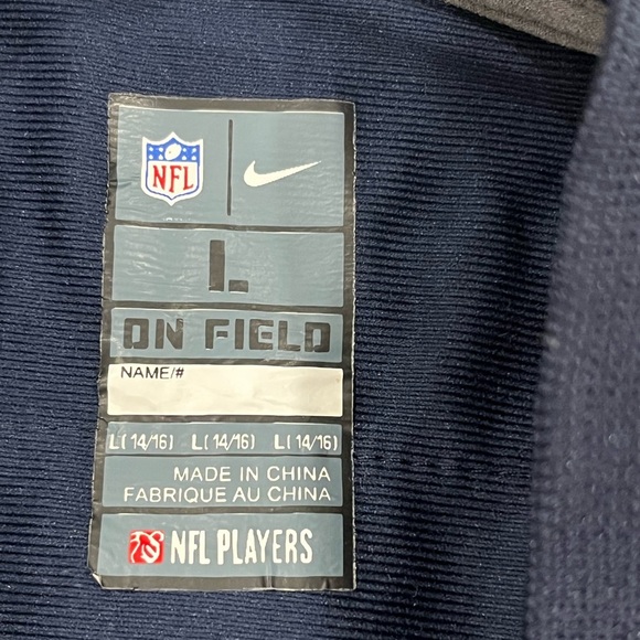 Nike Tom Brady #12 New England Patriots On Field NFL Football Jersey - Size L - Picture 5 of 6